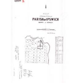  Parish of Ipswich, county of Stanley map : plan of portions nos 374 to 403