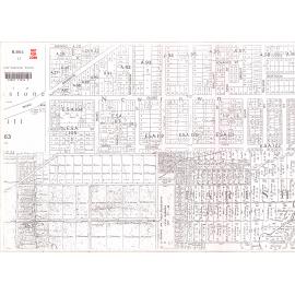 Ipswich, Newtown estate map