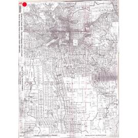 Moreton 40 chain map (Sheet no. 2 south), 1909