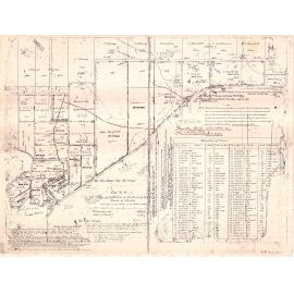 Plan of XXII portions in the Parish of Goodna, County of Stanley map, 1977
