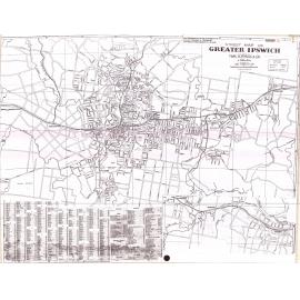 Street map of Greater Ipswich