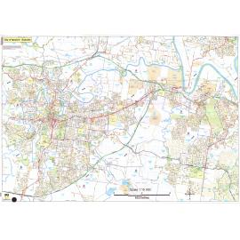 City of Ipswich - suburbs map