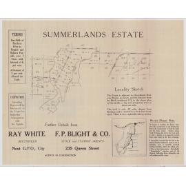 Summerlands Estate map, Mutdapilly