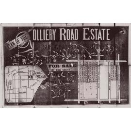 Plan of the Colliery Road Estate map : being subdivisions of sections 6 & 7 of portions 154, 155 & 156