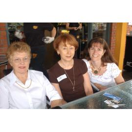 Denise Foster, Kay Jones and Lyn Prowse-Bishop, Ipswich, March 2003