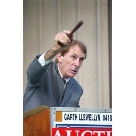 Property auctioneer Garth Llewellyn, Ipswich, March 2003 