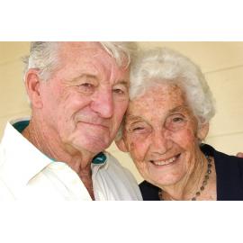 Arthur and Noreen Hughes, Ipswich, March 2003