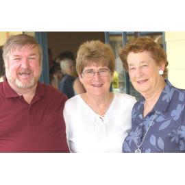 Arthur and Gay Hutchcraft, and Betty Martin, Ipswich, March 2003