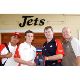Unidentified rugby players, Ipswich Jets, North Ipswich, April 2003
