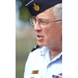 Royal Australia Air Force Air Vice-Marshall, John Kindler, Amberley, April 2003