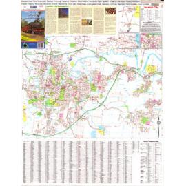 Ipswich and Regional tourist map