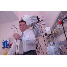 Malcolm Passmore at St Andrews Hospital, Ipswich, April 2003