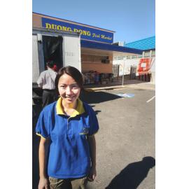Manager of Duong Dong Fish Market, Nghi Vuong, Inala, Brisbane, November 2003