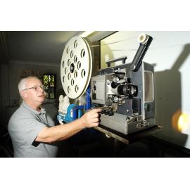 Film enthusiast, John Doak of Booval, Ipswich, November 2003