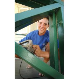 Unidentified man pursuing a carpentering apprenticeship, Ipswich, November 2003