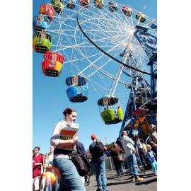 Ferris wheel at the Brisbane Ekka, Brisbane, August 2003