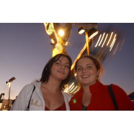Two unidentified women at the Ipswich show, Ipswich, May 2003