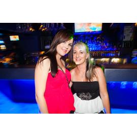 Steph Morphew and Felicia Wenzel at Cocktails Nightclub, Ipswich, January 2013