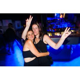 Tammy Kermode and Megan Forbes at Cocktails Nightclub, Ipswich, January 2013