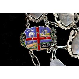 City of Ipswich Crest & Arms, close-up of the Ipswich Mayoral Chains of Office, in use since 2010 