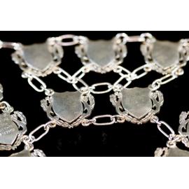 Close-up of an uninscribed section of the Ipswich Mayoral Chains of Office, in use since 2010 