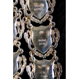 Shield for 23rd Mayor of Ipswich Michael Real, close-up of the Ipswich Mayoral Chains of Office, in use since 2010 