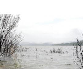 Wivenhoe Dam at 80% following recent heavy rainfall, Somerset Region, March 2010