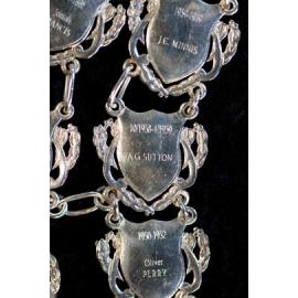 Shield for 42nd Mayor of Ipswich A.G. Sutton, close-up of the Ipswich Mayoral Chains of Office, in use since 2010 