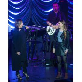 Kate Ceberano and band at The Mayor's Command Performance, part of Heart and Soul: Celebrating 40 years of the Ipswich Civic Centre, July 2015