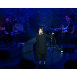 Kate Ceberano and band at The Mayor's Command Performance, part of Heart and Soul: Celebrating 40 years of the Ipswich Civic Centre, July 2015