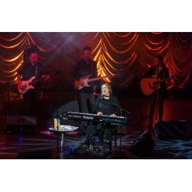 Kate Ceberano and band at The Mayor's Command Performance, part of Heart and Soul: Celebrating 40 years of the Ipswich Civic Centre, July 2015