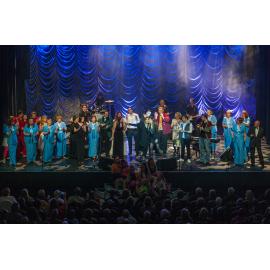 Curtain call at The Mayor's Command Performance, part of Heart and Soul: Celebrating 40 years of the Ipswich Civic Centre, July 2015
