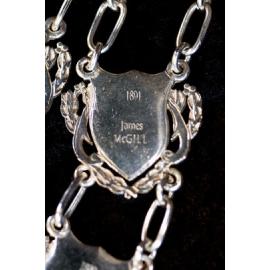 Shield for 16th Mayor of Ipswich James McGill, close-up of the Ipswich Mayoral Chains of Office, in use since 2010 