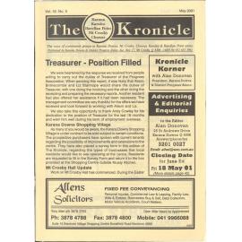 The Kronicle,Vol. 16 No. 5,  May 2001