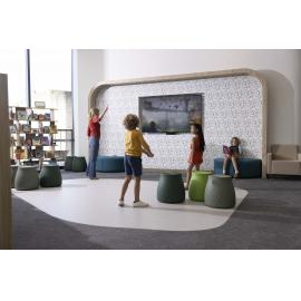 Marketing images for the launch of Ipswich Children's Library, 2021