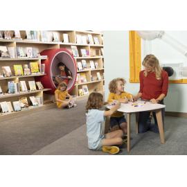 Marketing images for the launch of Ipswich Children's Library, 2021
