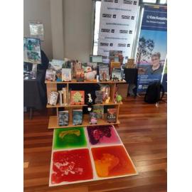 Ipswich Libraries' display at the Rosewood Show, 2022