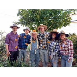 Rosewood Library Staff dressed for Book Week, Ipswich, 2022