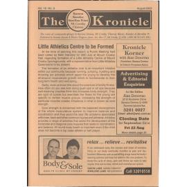 The Kronicle, Vol. 18 No. 8, August 2003
