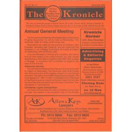 The Kronicle, Vol. 17 No. 11, November 2002