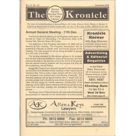 The Kronicle, Vol. 17 No. 12, December 2002