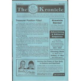 The Kronicle, Vol. 18 No. 3, March 2003