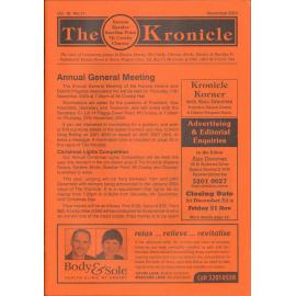 The Kronicle, Vol. 18 No. 11, November 2003