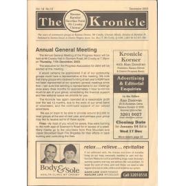 The Kronicle, Vol. 18 No. 12, December 2003