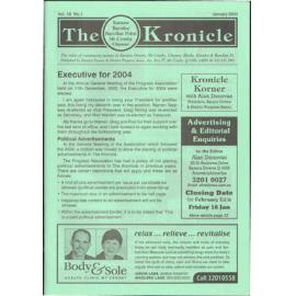 The Kronicle, Vol. 19 No. 1, January 2004