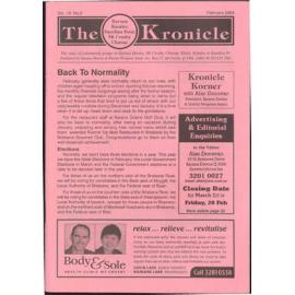 The Kronicle, Vol. 19 No. 2, February 2004