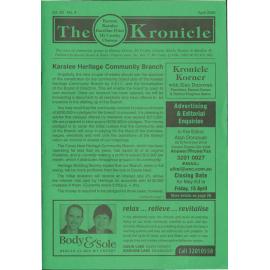 The Kronicle, Vol. 20 No. 4, April 2005