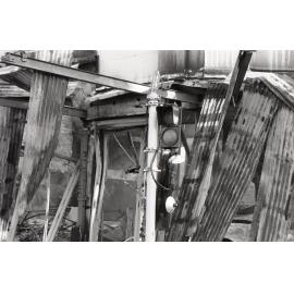 Aftermath of the Reid's (Cribb & Foote) fire, corner of Brisbane and Bell Streets, Ipswich, August 1985