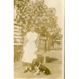 Monty and Dog, 1940s