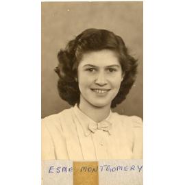 Esme Montgomery civilian clothes, 1940s